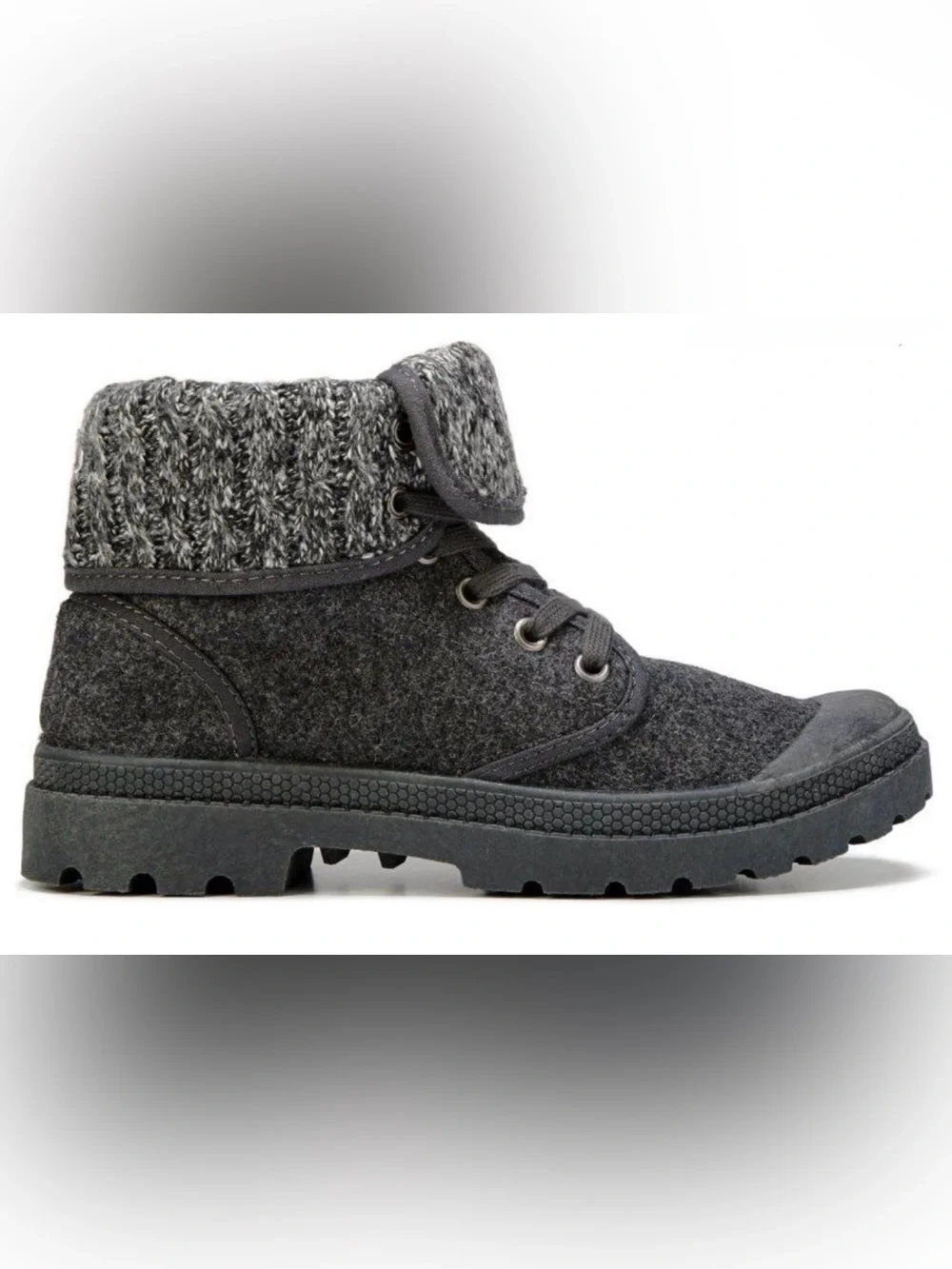 Rocket Dog Gray Fold-Over Ankle Boots-NWOT